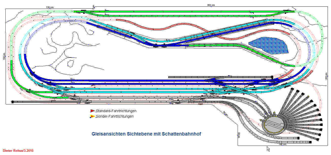 Planung meiner Modellbahnanlage mit Wintrack